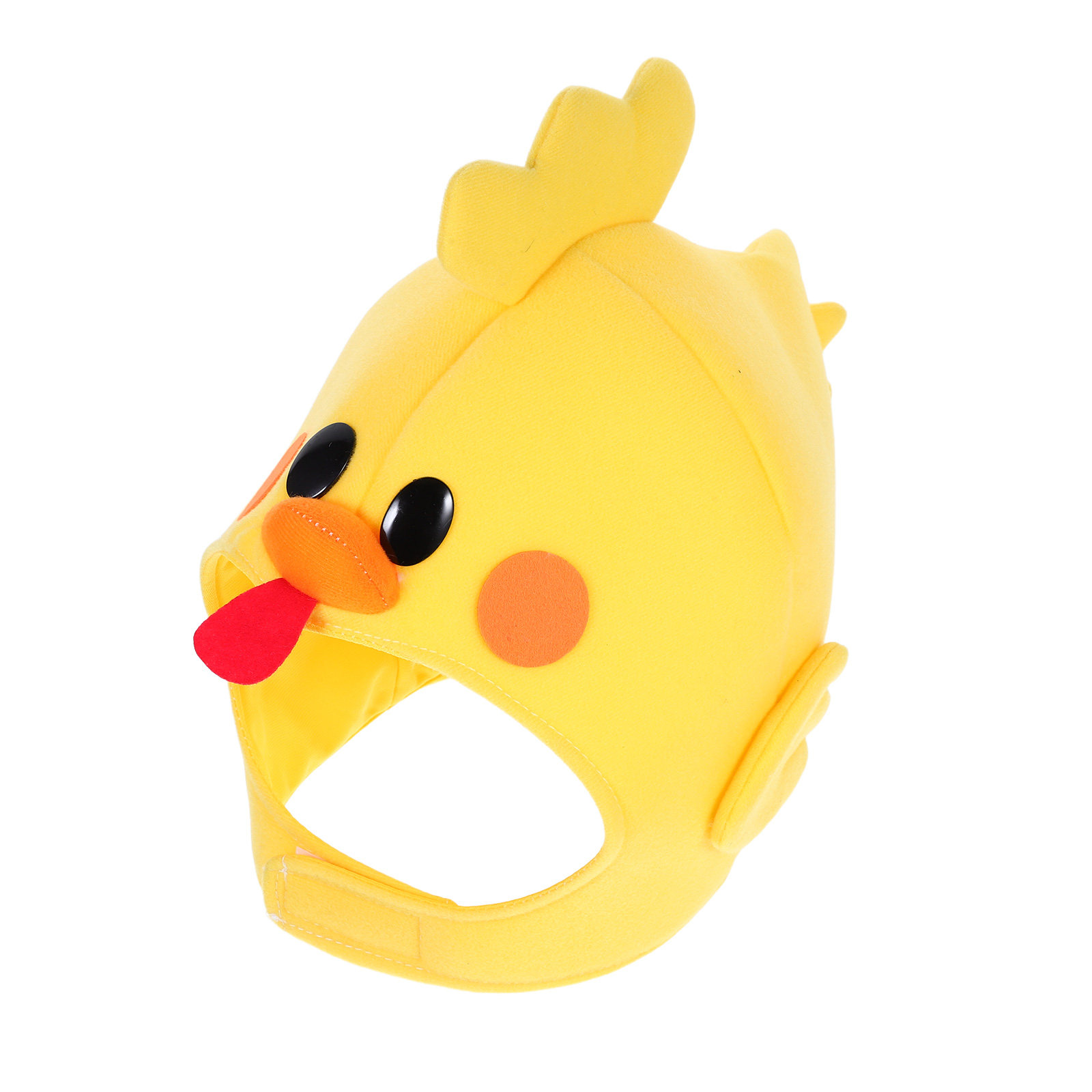 Easy Cosplay Prop - Chapeau de poussin jaune pour chiens,
